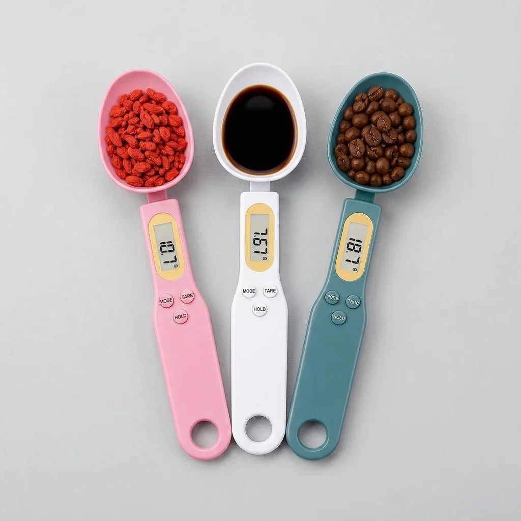 Digital Spoon Scale - Precision in Color!