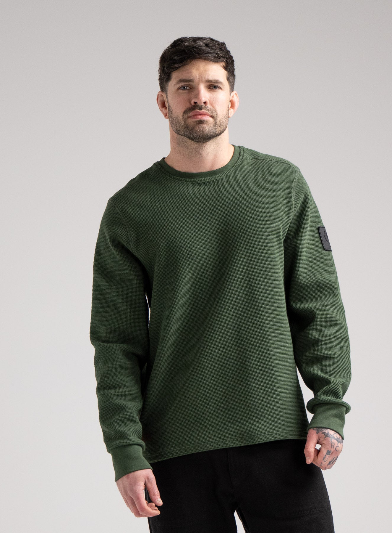 DISSIDENT WAFFLE LONG SLEEVE T-SHIRT