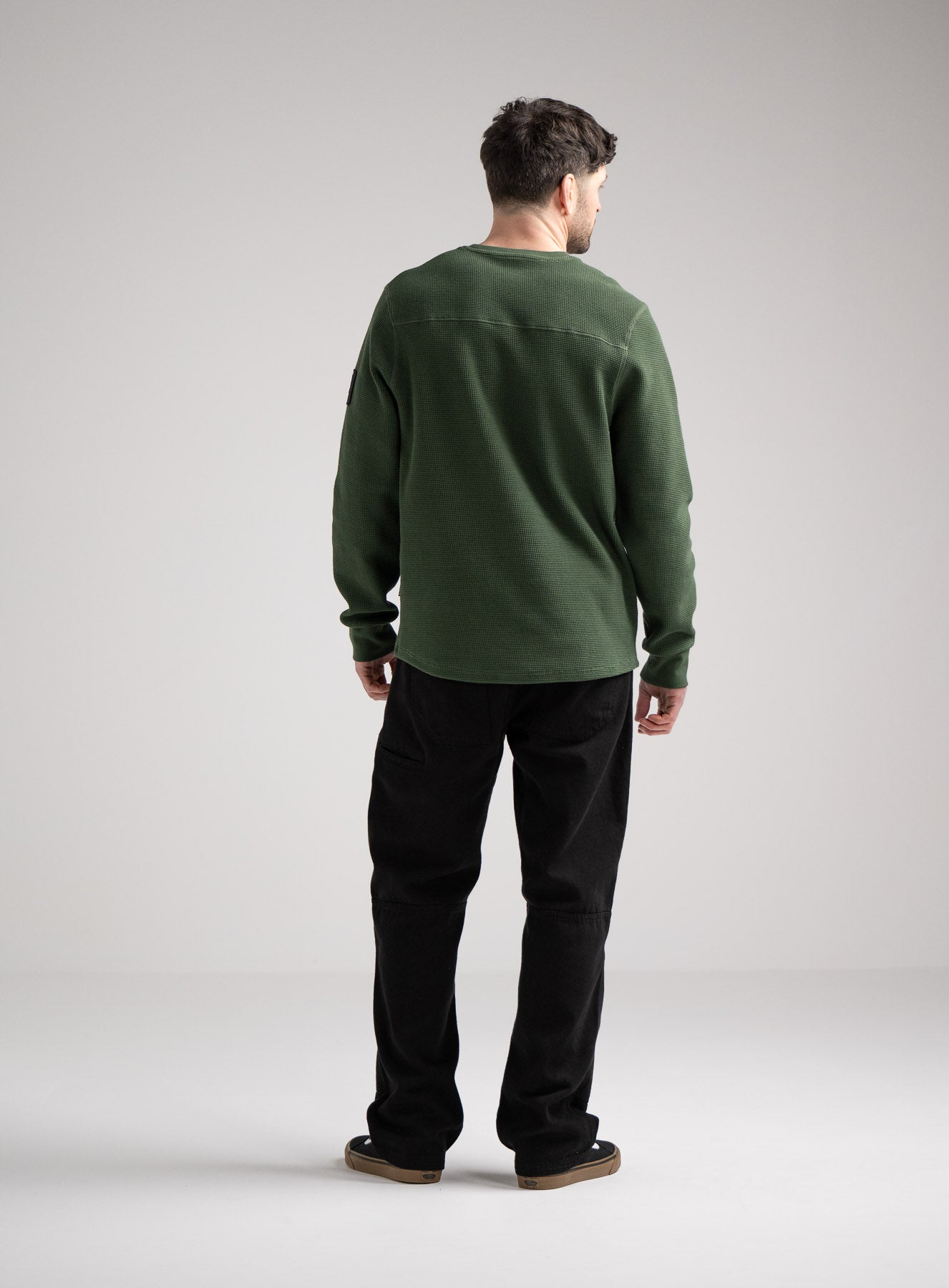 DISSIDENT WAFFLE LONG SLEEVE T-SHIRT