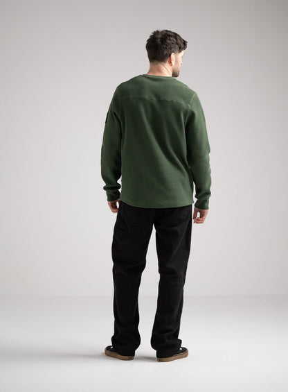 DISSIDENT WAFFLE LONG SLEEVE T-SHIRT