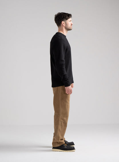 DISSIDENT WAFFLE LONG SLEEVE T-SHIRT