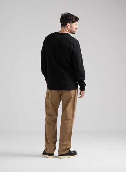 DISSIDENT WAFFLE LONG SLEEVE T-SHIRT