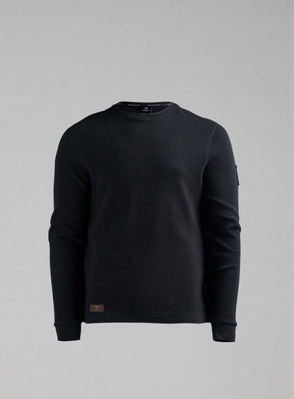 DISSIDENT WAFFLE LONG SLEEVE T-SHIRT