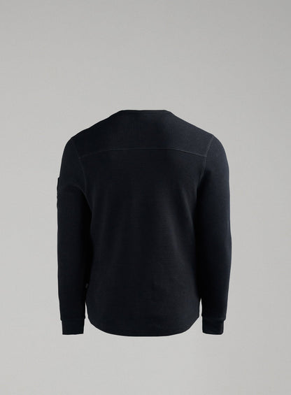 DISSIDENT WAFFLE LONG SLEEVE T-SHIRT