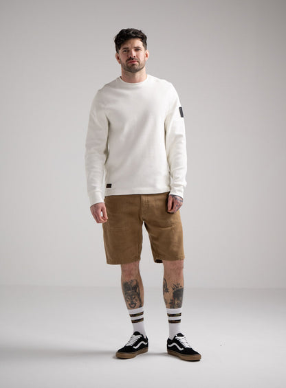 DISSIDENT WAFFLE LONG SLEEVE T-SHIRT