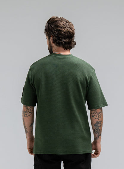 DISSIDENT WAFFLE SHORT SLEEVE T-SHIRT
