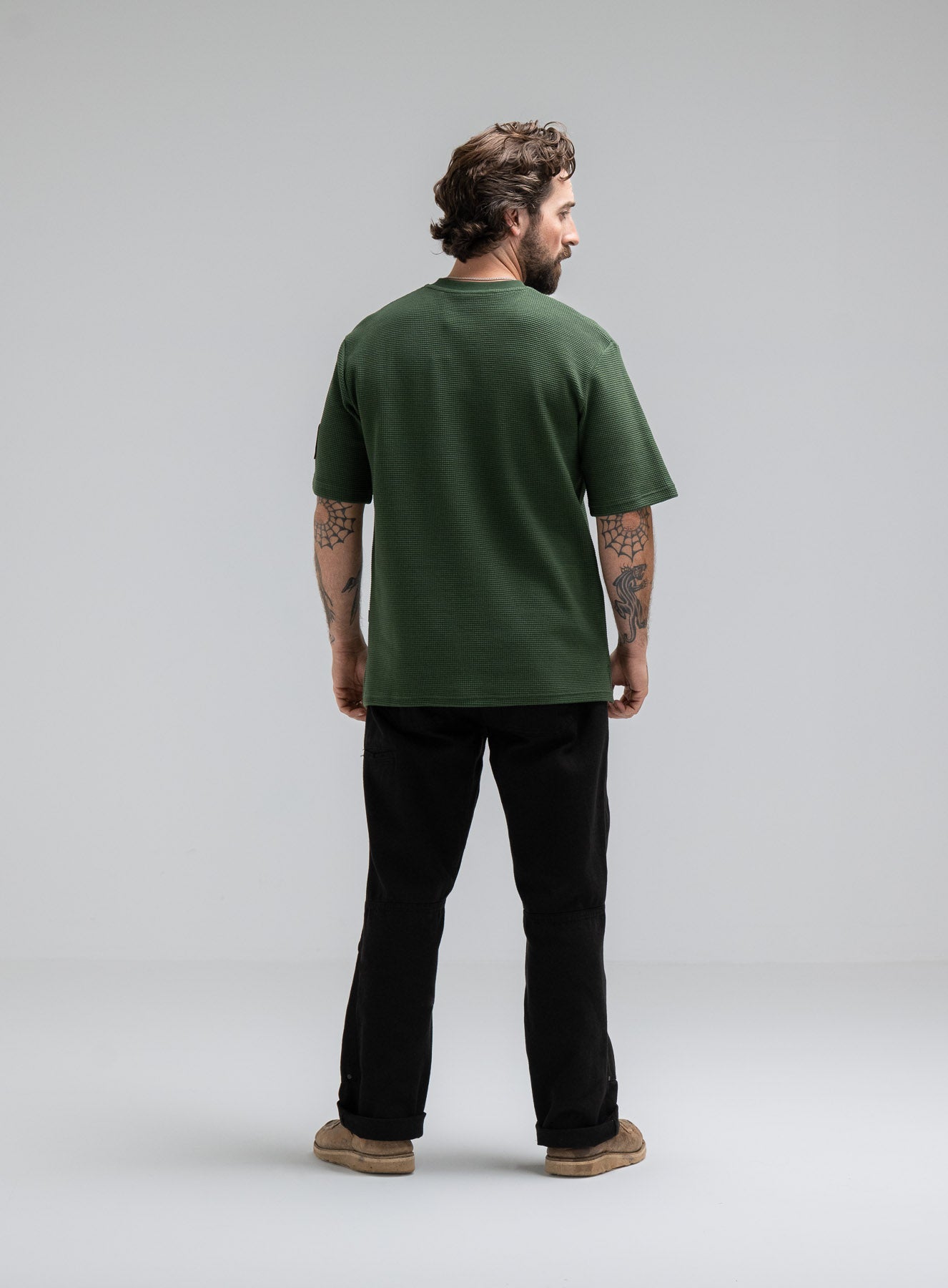 DISSIDENT WAFFLE SHORT SLEEVE T-SHIRT