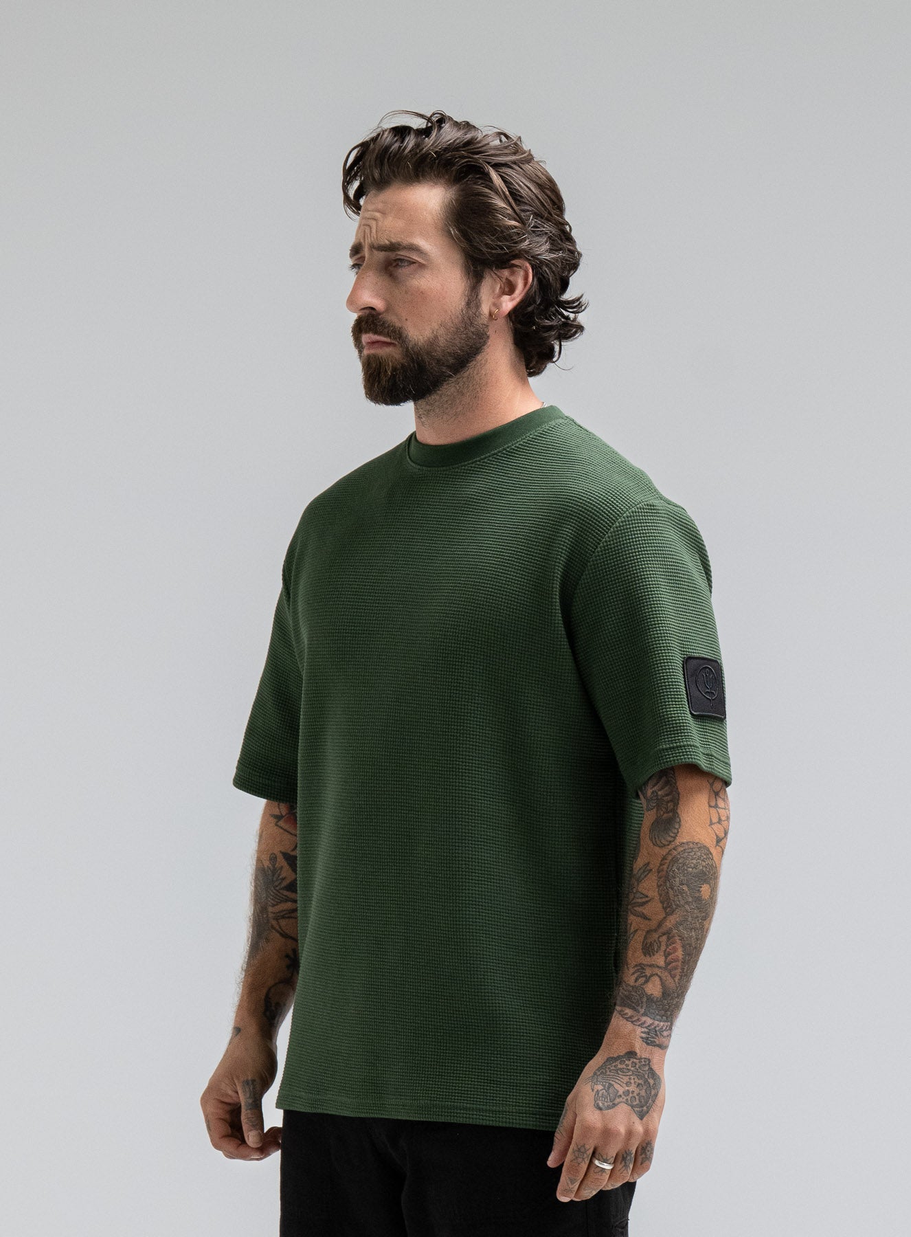 DISSIDENT WAFFLE SHORT SLEEVE T-SHIRT