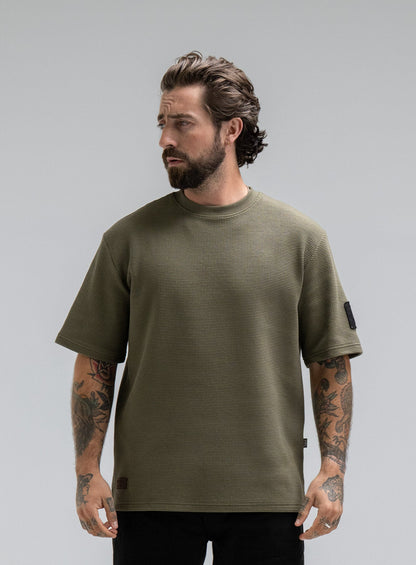DISSIDENT WAFFLE SHORT SLEEVE T-SHIRT