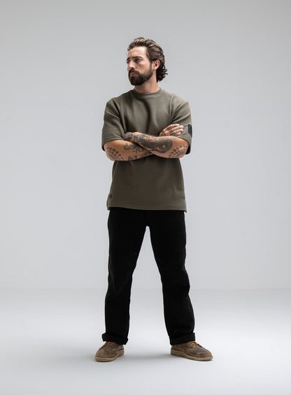 DISSIDENT WAFFLE SHORT SLEEVE T-SHIRT