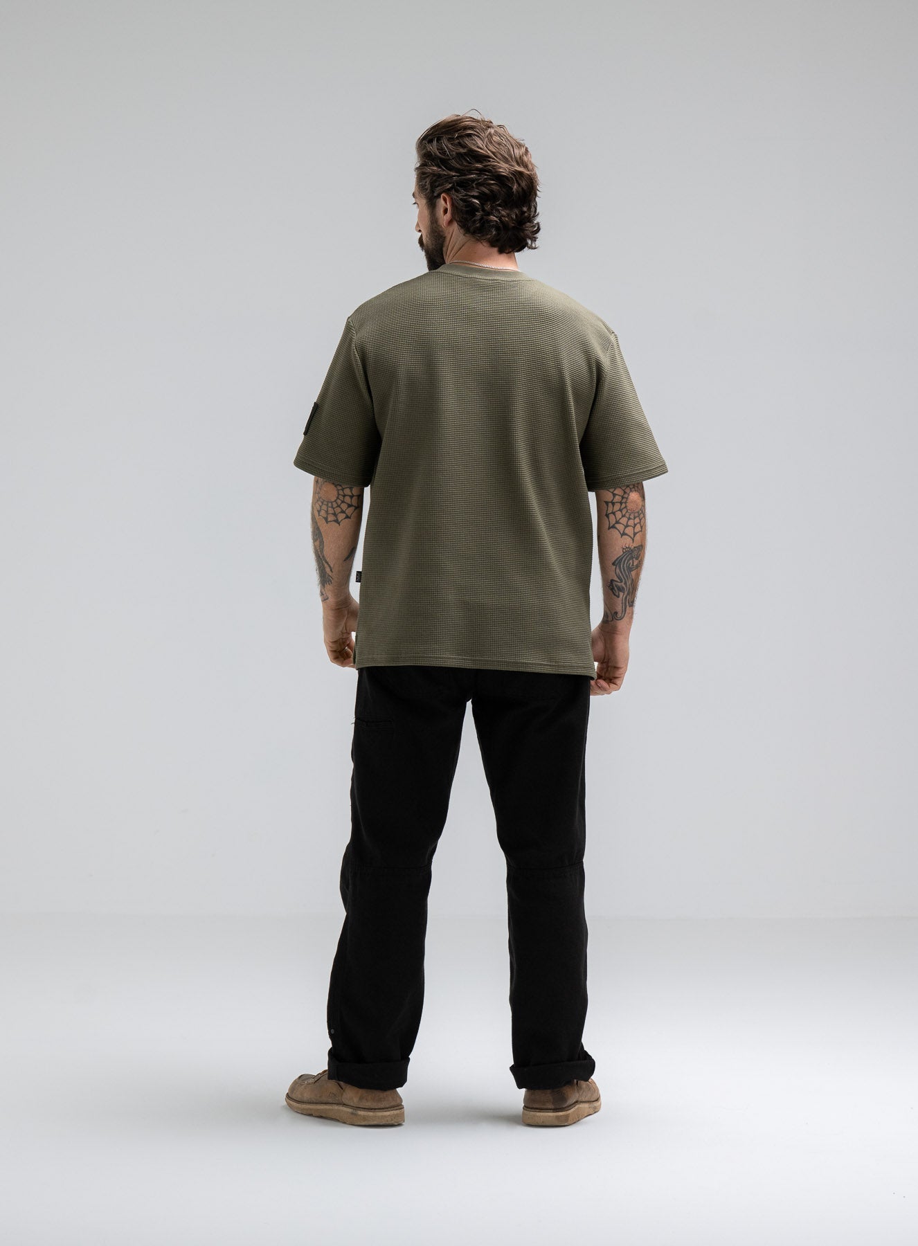 DISSIDENT WAFFLE SHORT SLEEVE T-SHIRT