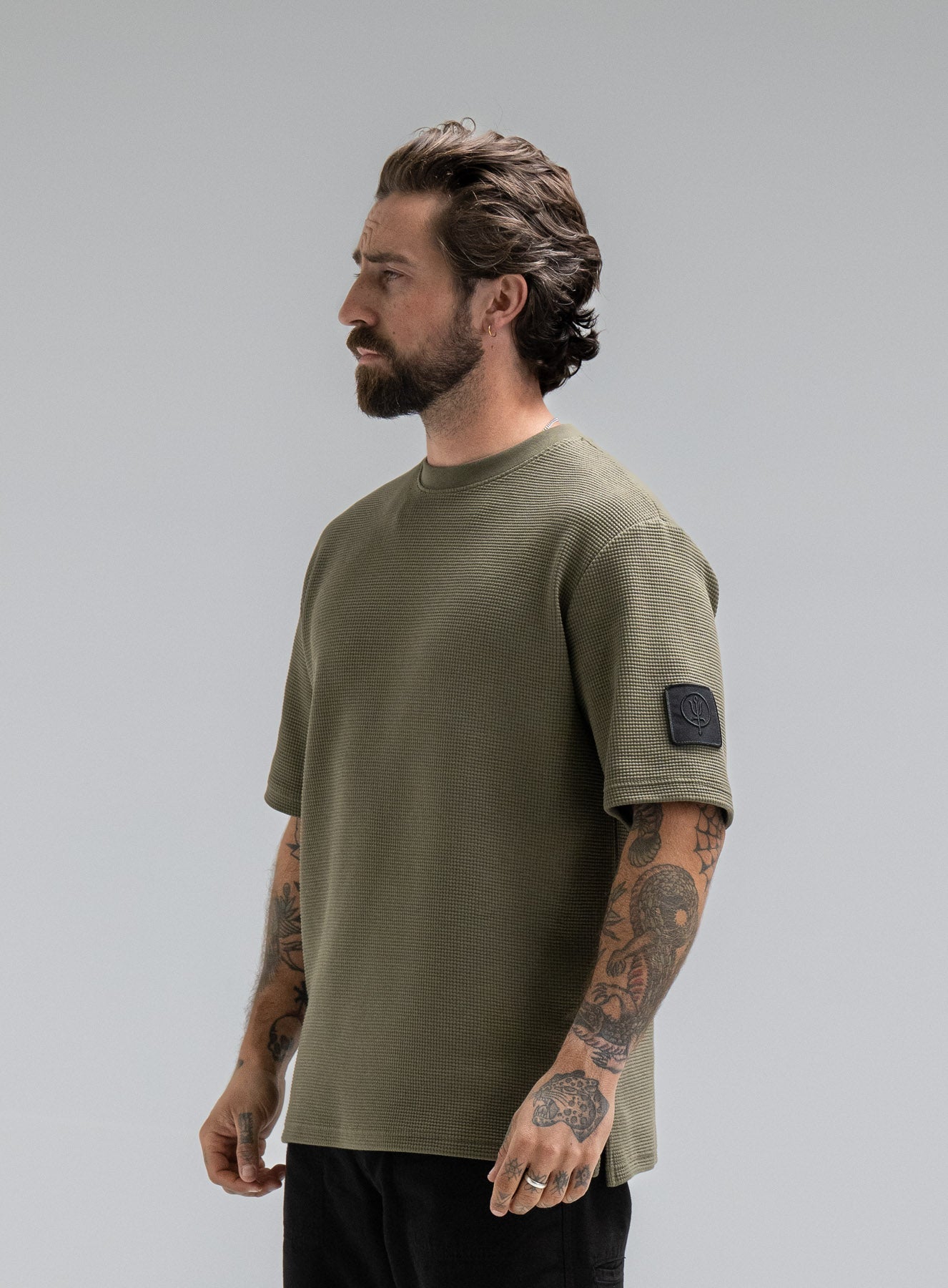DISSIDENT WAFFLE SHORT SLEEVE T-SHIRT