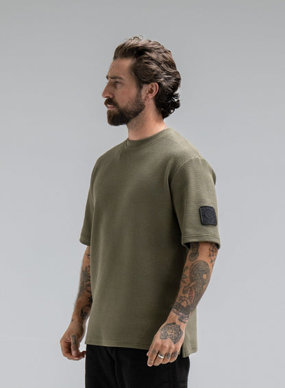 DISSIDENT WAFFLE SHORT SLEEVE T-SHIRT
