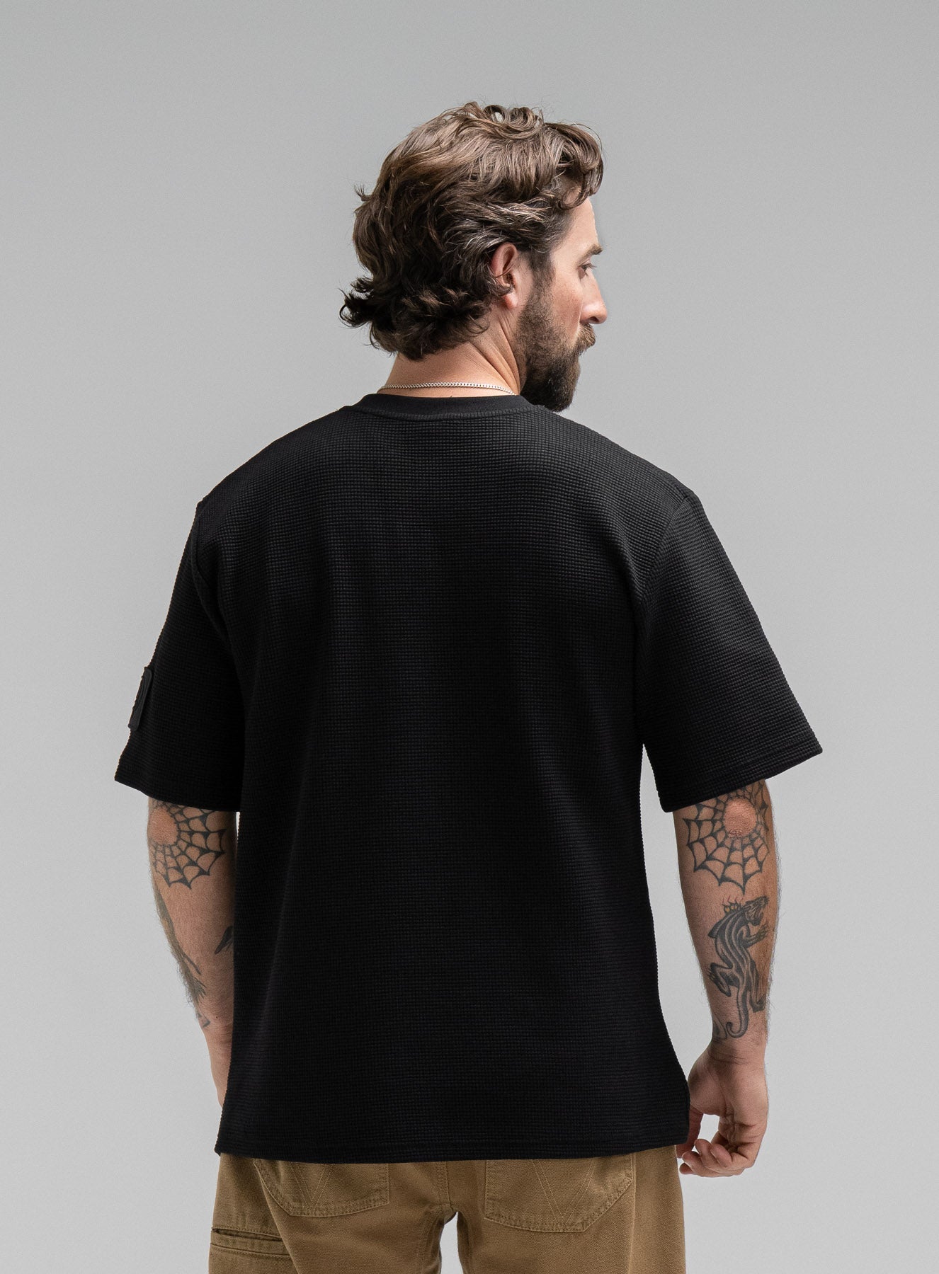 DISSIDENT WAFFLE SHORT SLEEVE T-SHIRT
