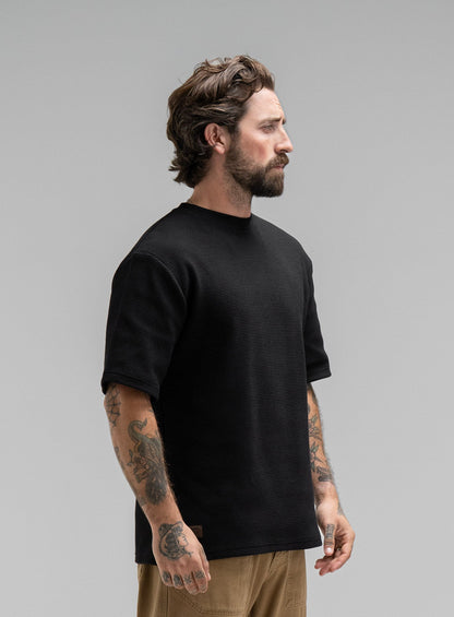 DISSIDENT WAFFLE SHORT SLEEVE T-SHIRT