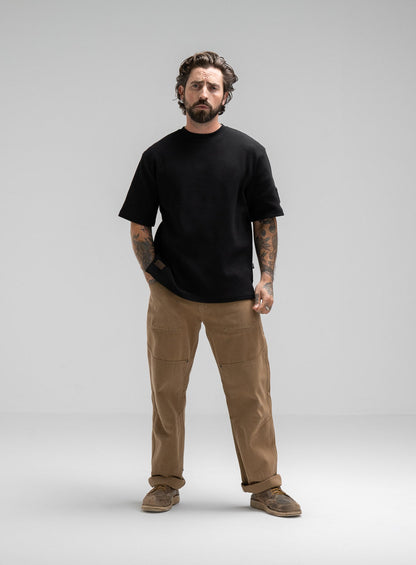 DISSIDENT WAFFLE SHORT SLEEVE T-SHIRT