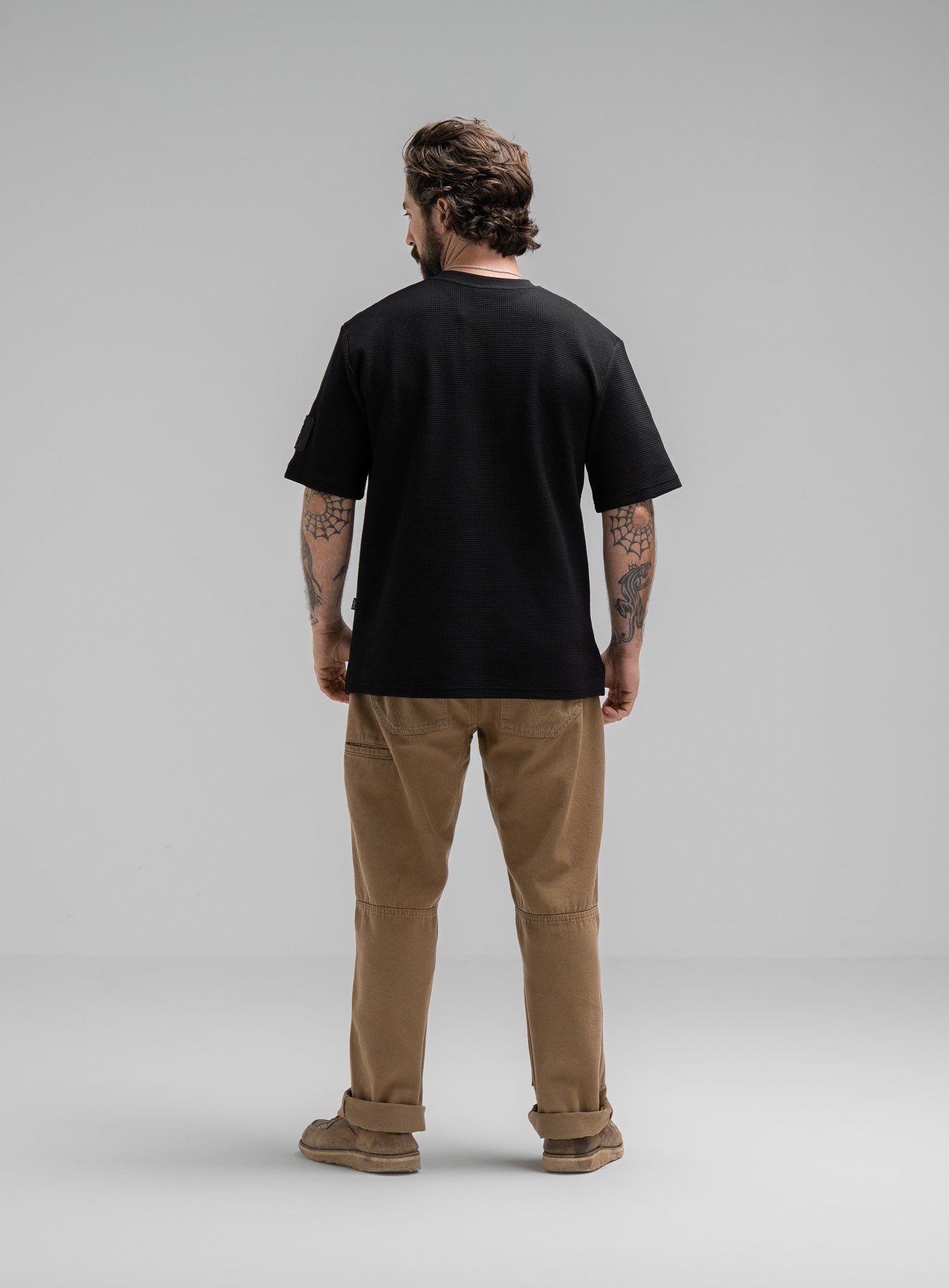 DISSIDENT WAFFLE SHORT SLEEVE T-SHIRT