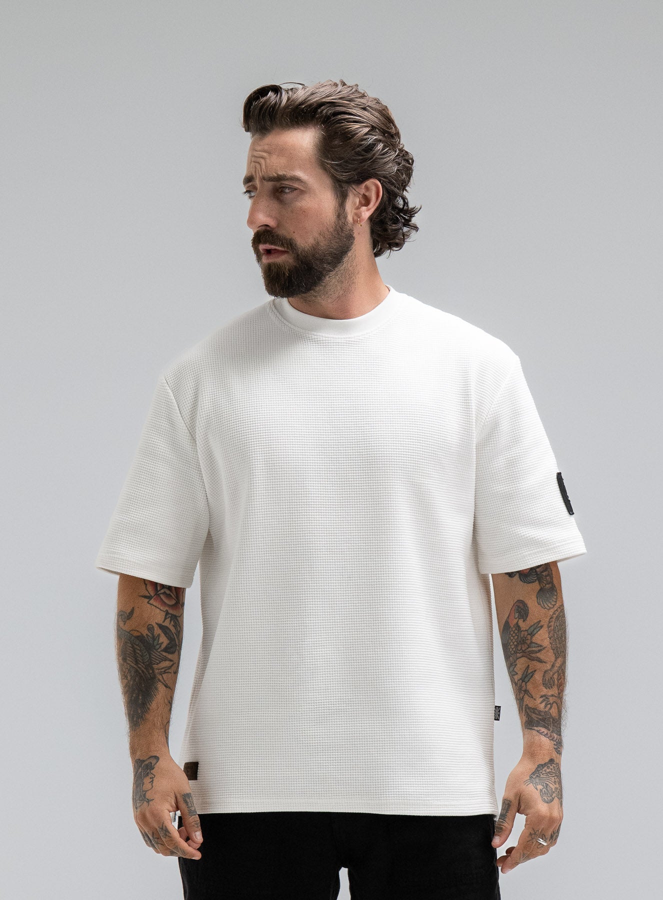 DISSIDENT WAFFLE SHORT SLEEVE T-SHIRT