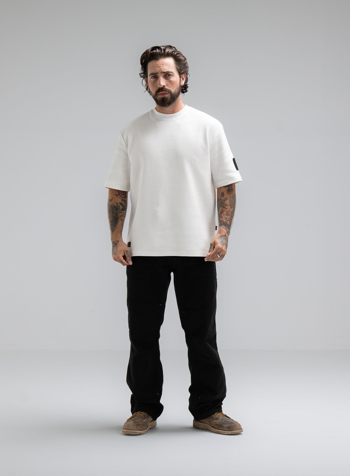 DISSIDENT WAFFLE SHORT SLEEVE T-SHIRT