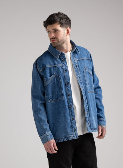 DISSIDENT DENIM OVERSHIRT