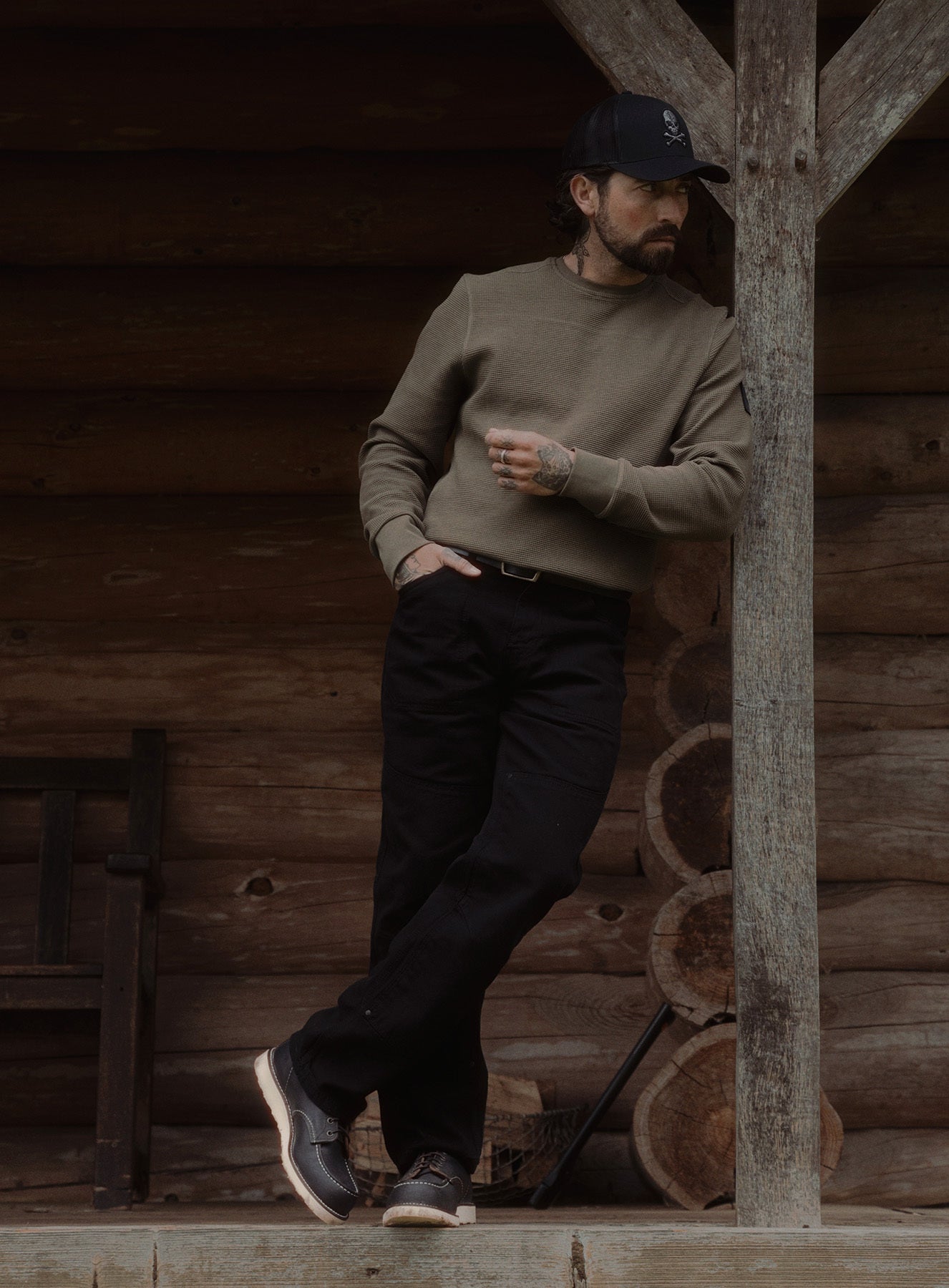 DISSIDENT CANVAS TROUSERS