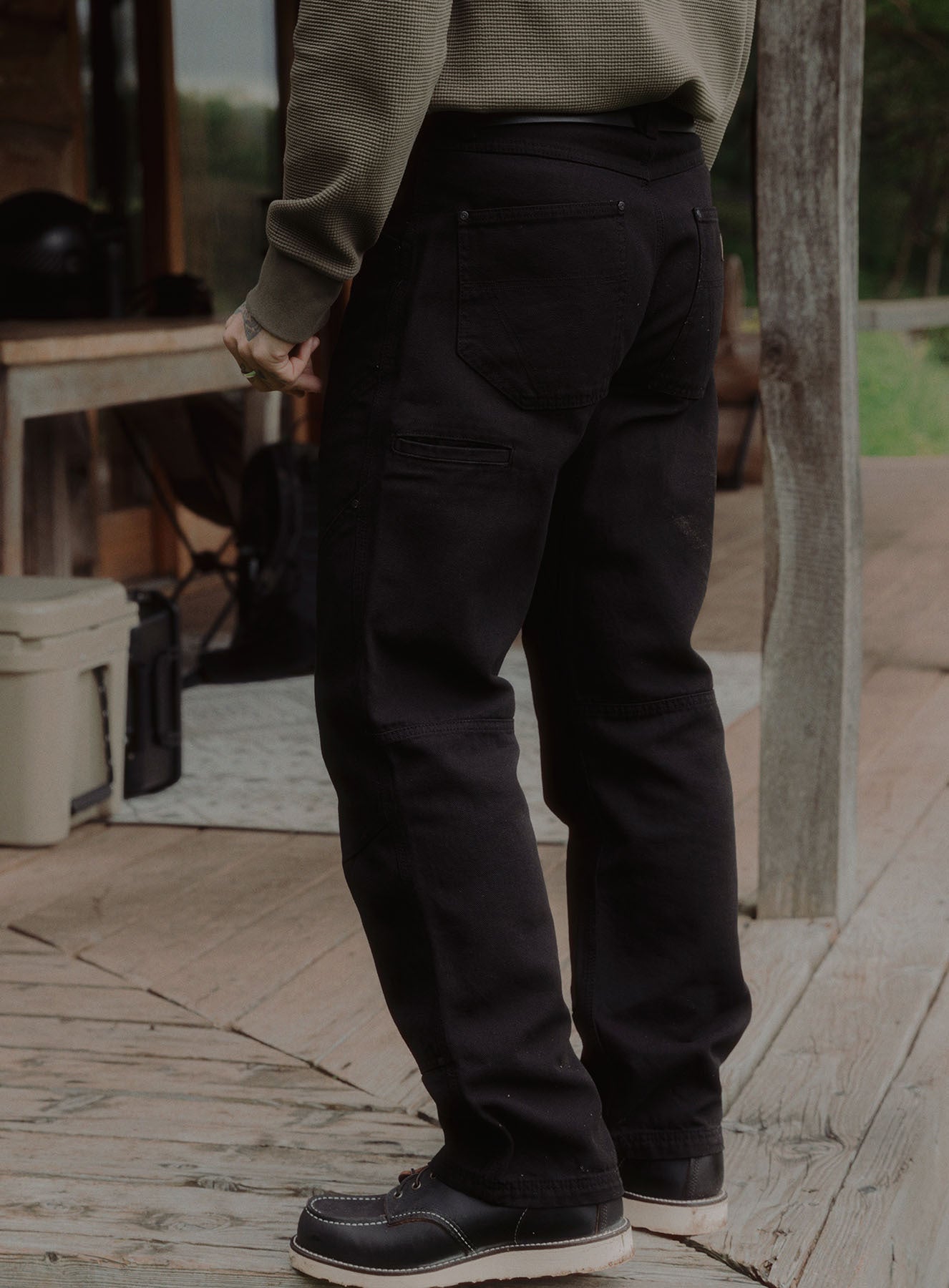 DISSIDENT CANVAS TROUSERS