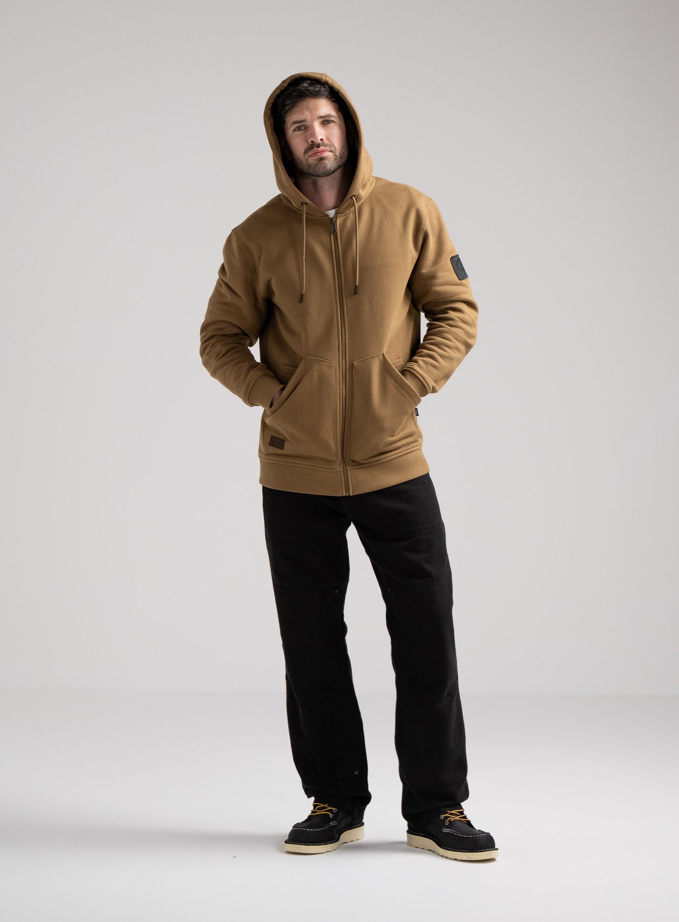 DISSIDENT ZIPPED HOODIE