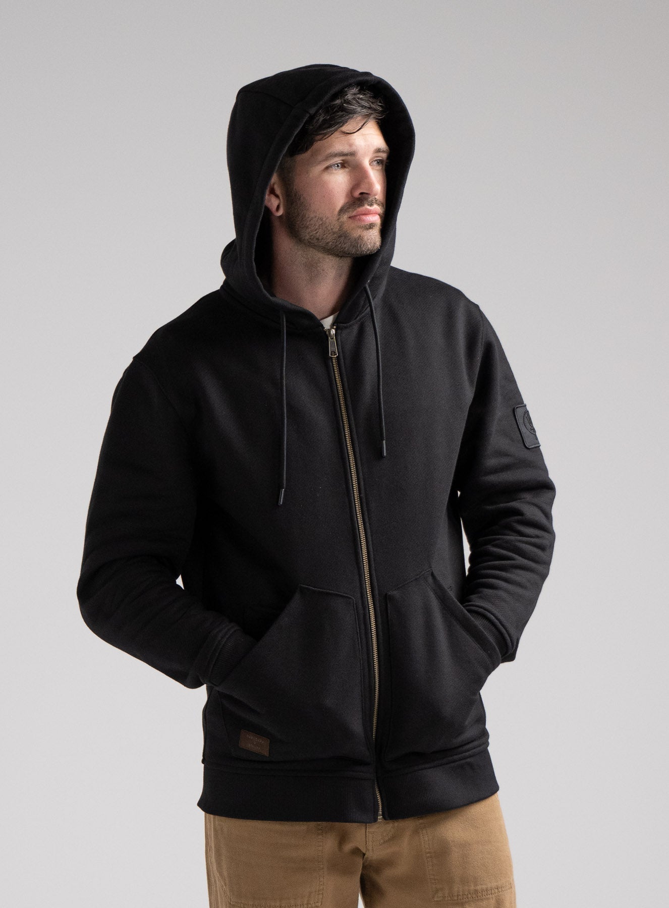 DISSIDENT ZIPPED HOODIE
