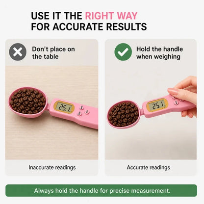 Digital Spoon Scale - Precision in Color!