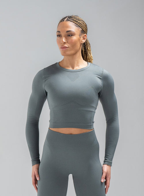 FORCE SEAMLESS LONG SLEEVE TOP