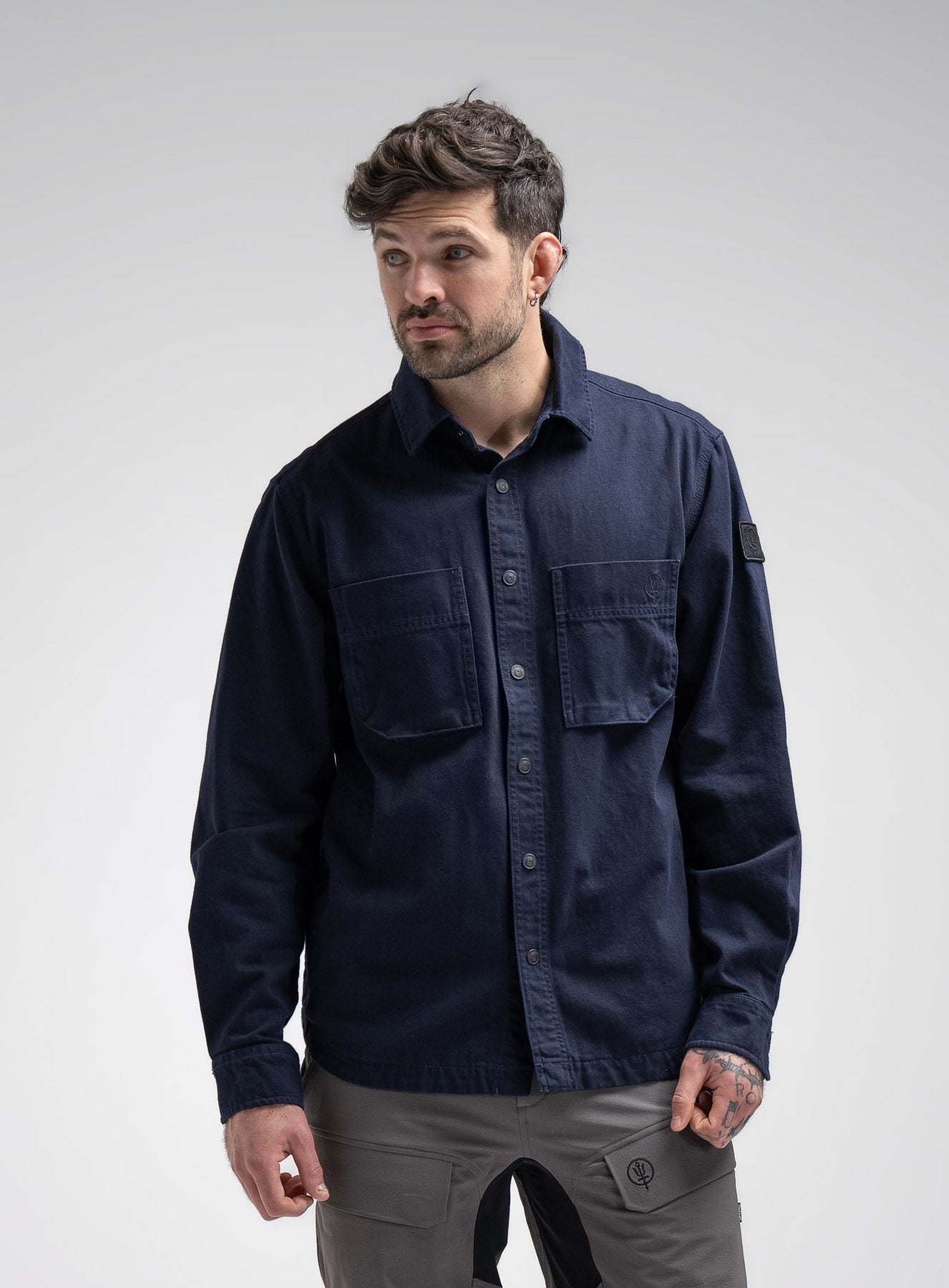HEAVY TWILL OVERSHIRT