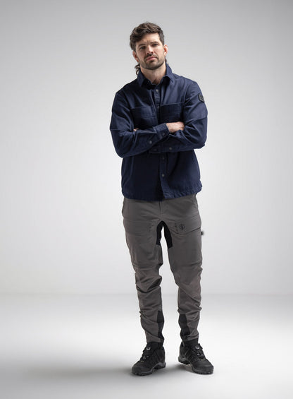 HEAVY TWILL OVERSHIRT