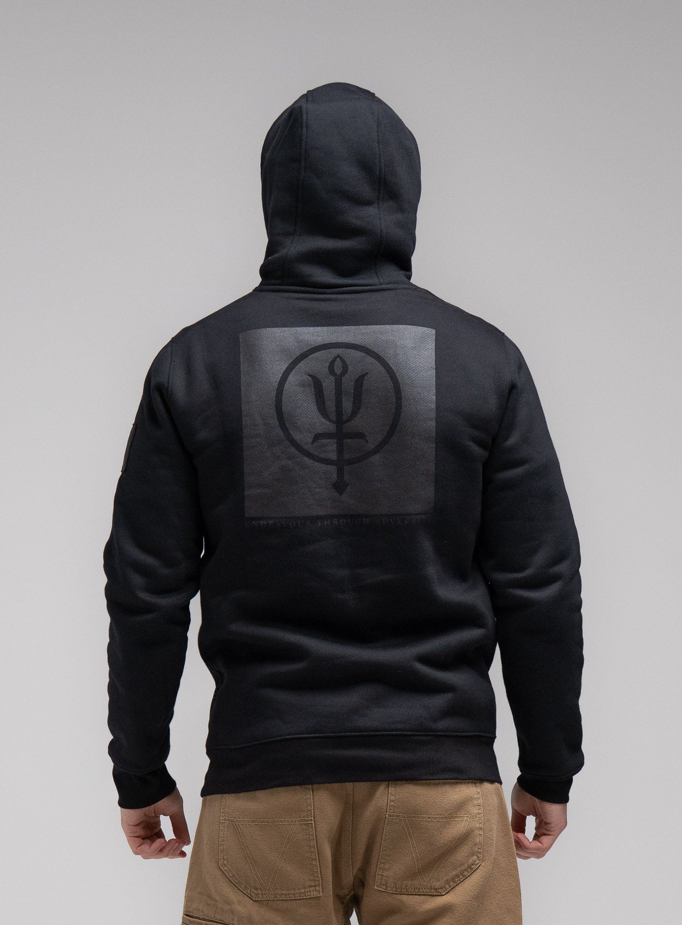 INSIGNIA HOODIE - BLACK MARK