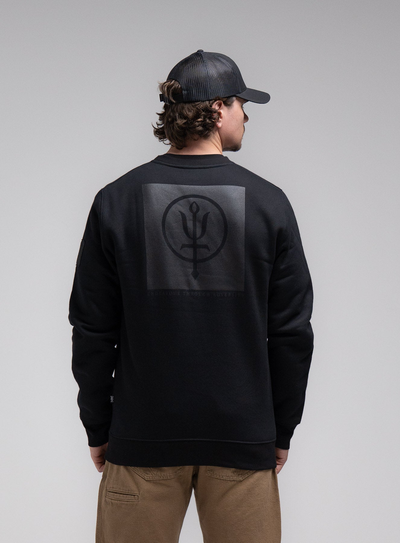 INSIGNIA JUMPER - BLACK MARK