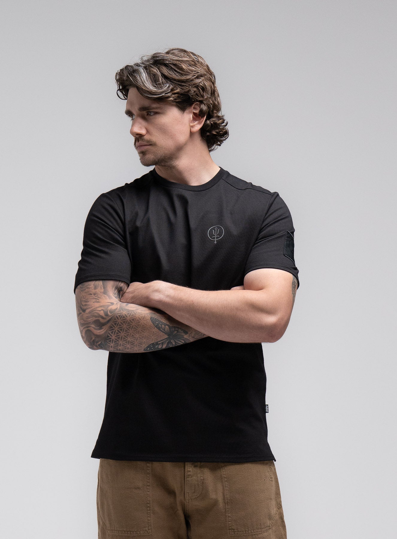 INSIGNIA T-SHIRT - BLACK MARK