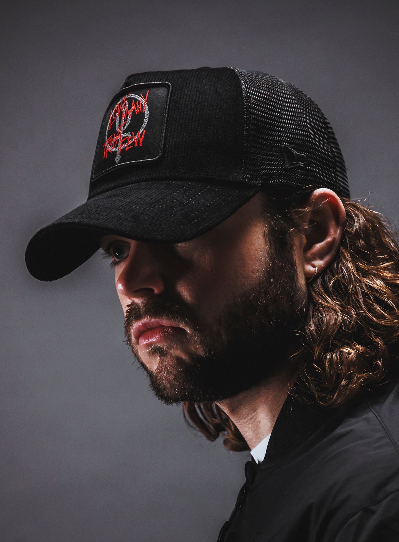 NEW ERA 9FORTY CORD TRUCKER LOVE MANY TRUST FEW