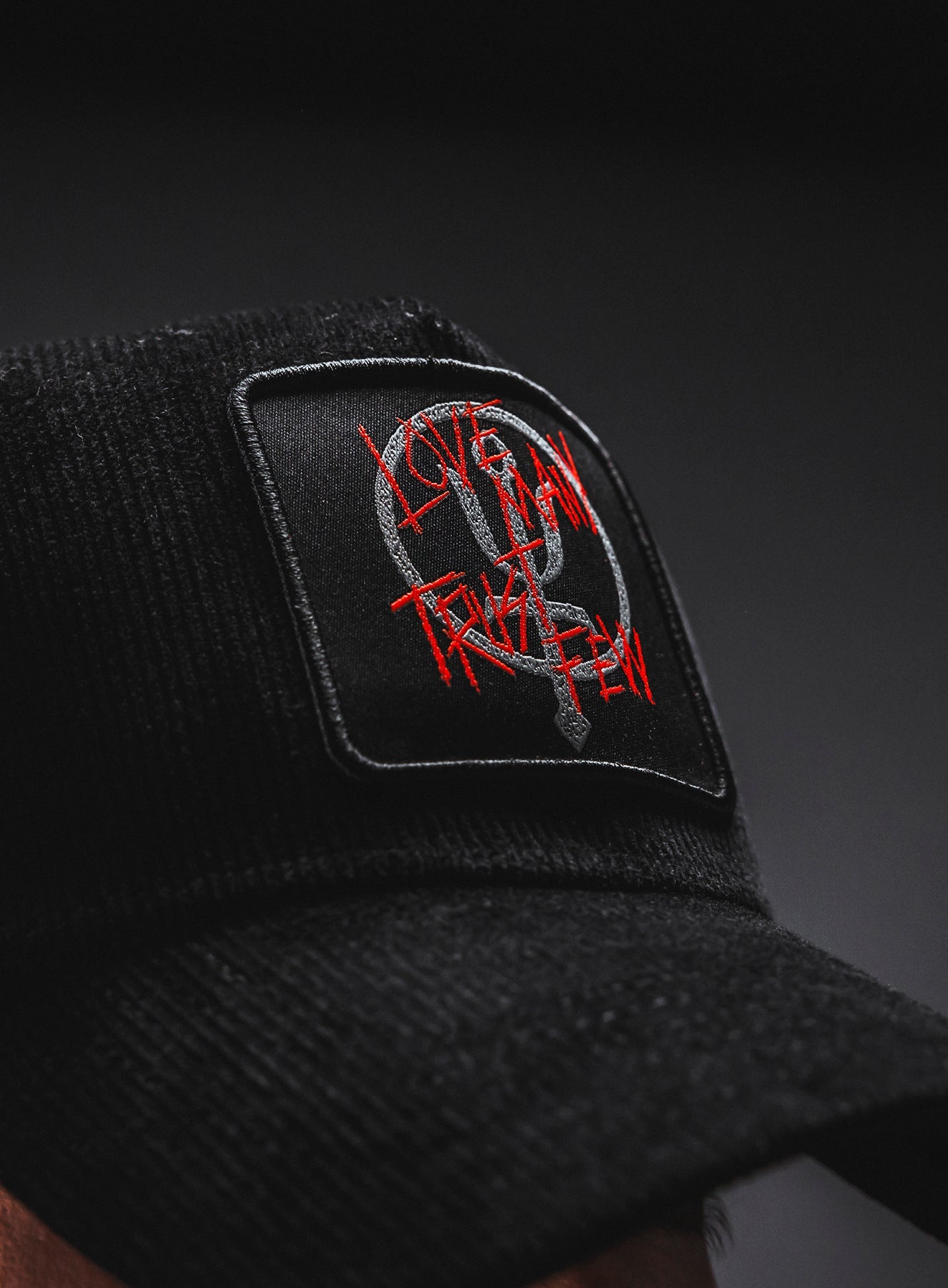 NEW ERA 9FORTY CORD TRUCKER LOVE MANY TRUST FEW