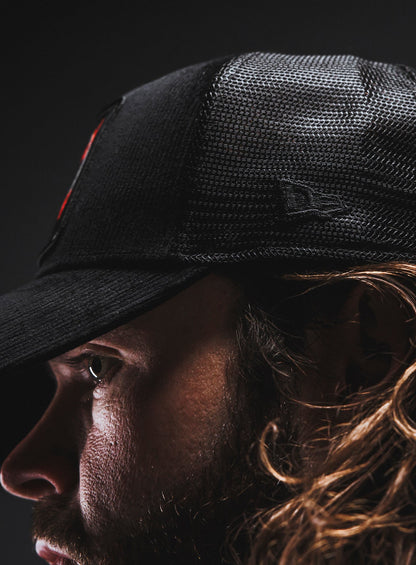 NEW ERA 9FORTY CORD TRUCKER LOVE MANY TRUST FEW