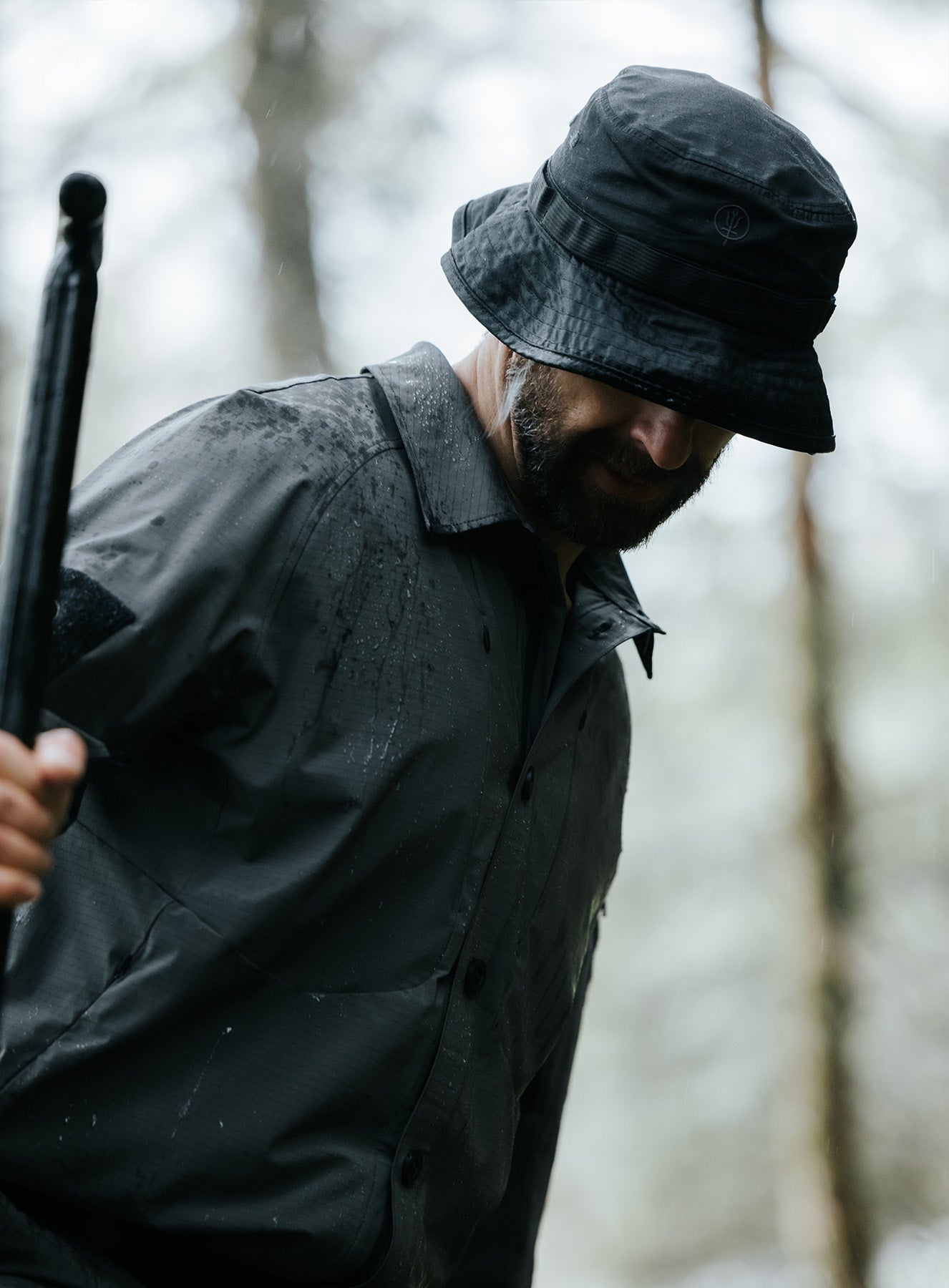 PATROL BUCKET HAT - OBSIDIAN BLACK