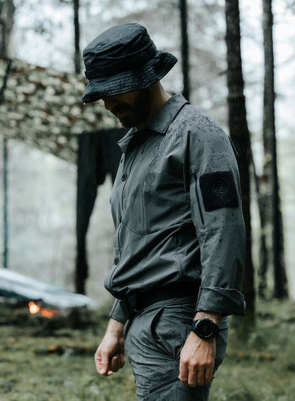 PATROL BUCKET HAT - OBSIDIAN BLACK