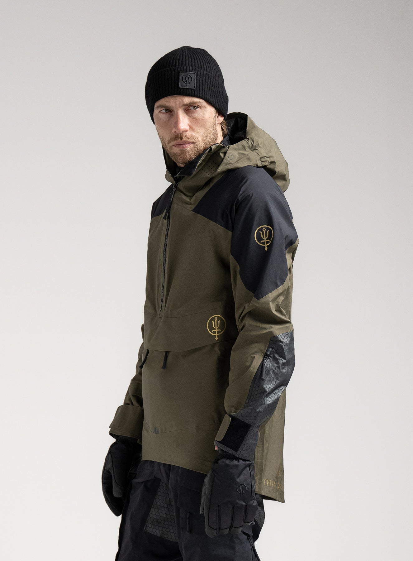 RŌNIN SHURAKEN HALF ZIP SNOW JACKET