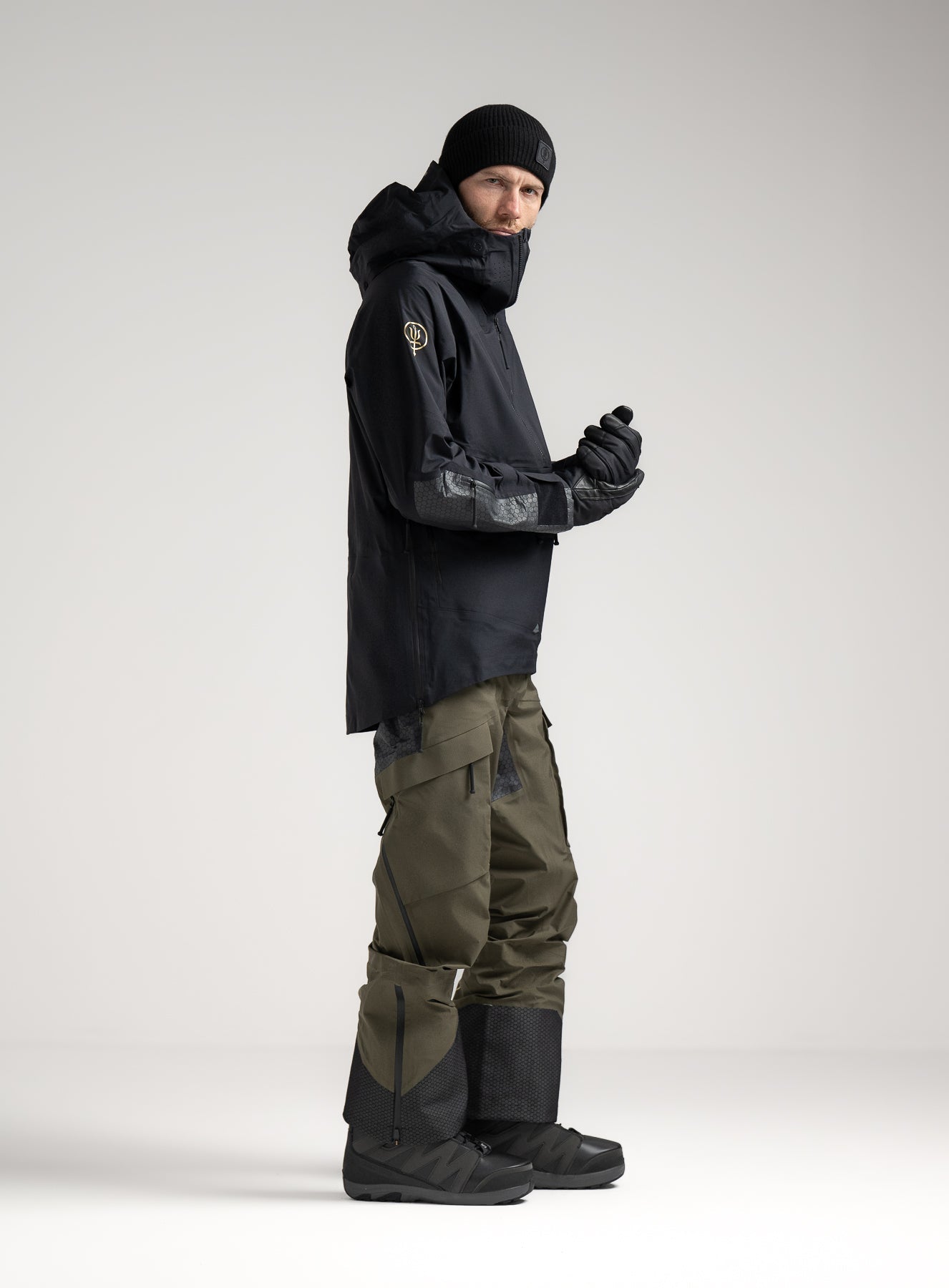 RŌNIN SHURAKEN HALF ZIP SNOW JACKET