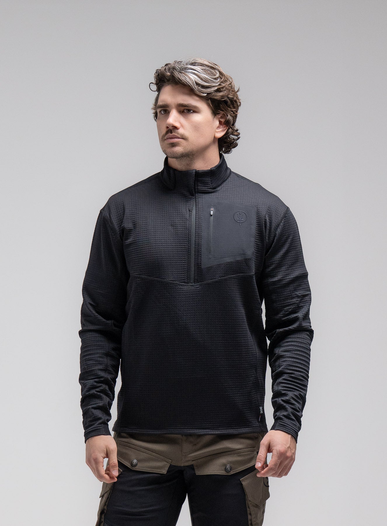 SIEGE TECH FLEECE HALF ZIP