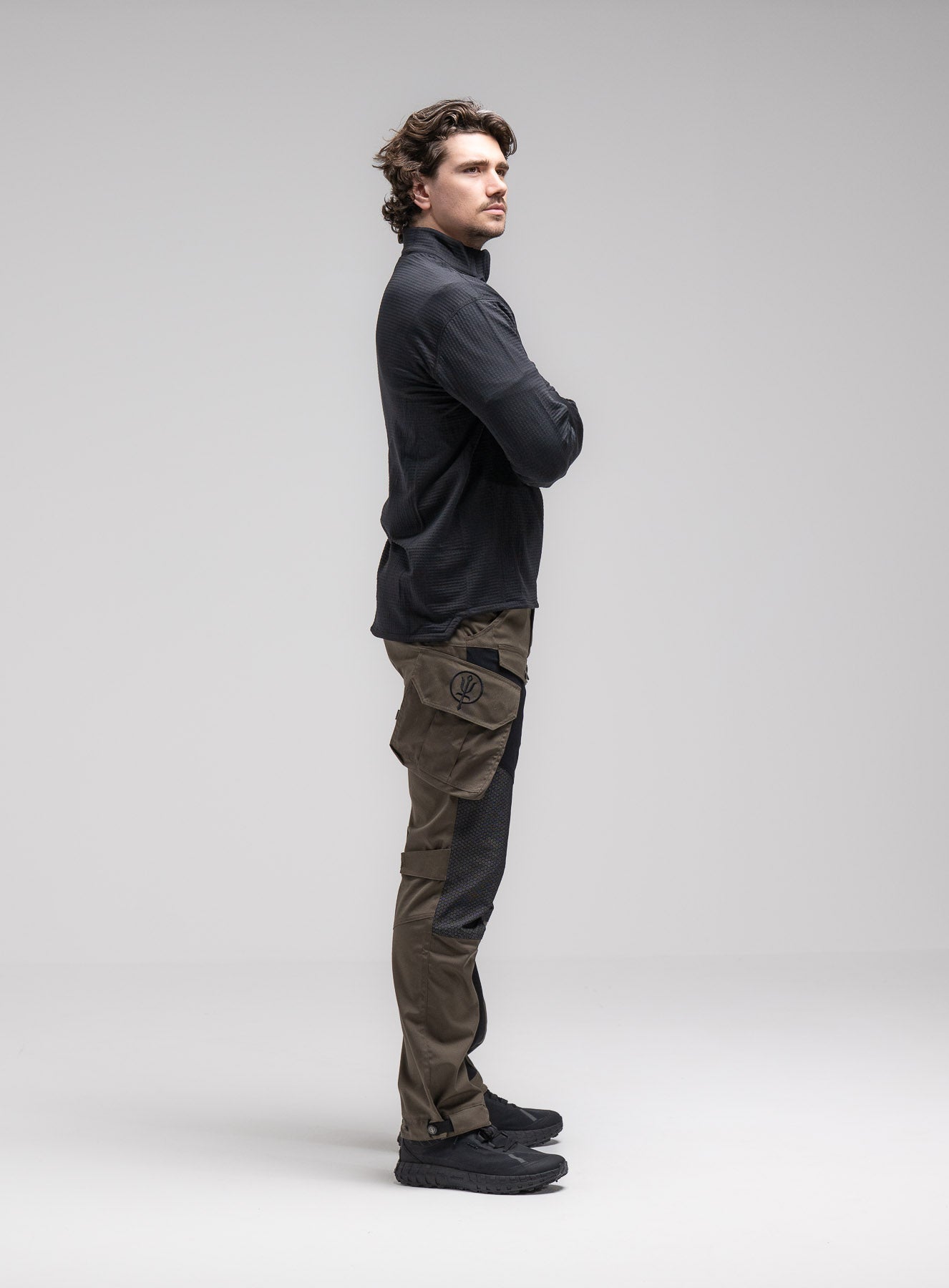 SIEGE TECH FLEECE HALF ZIP