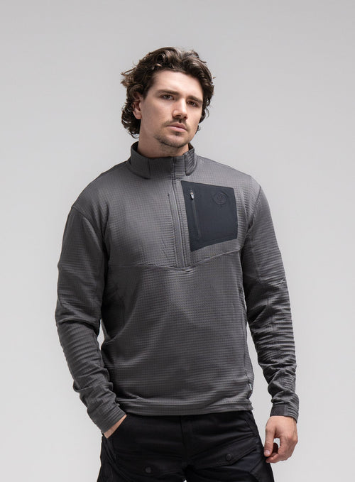 SIEGE TECH FLEECE HALF ZIP