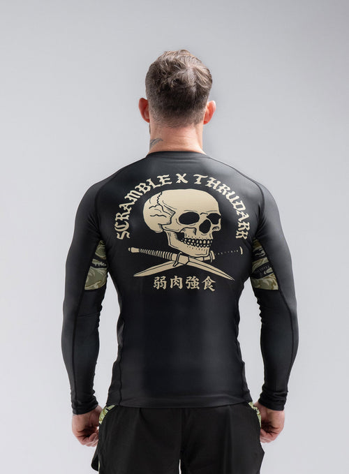 THRUDARK X SCRAMBLE LONG SLEEVE RASH GUARD