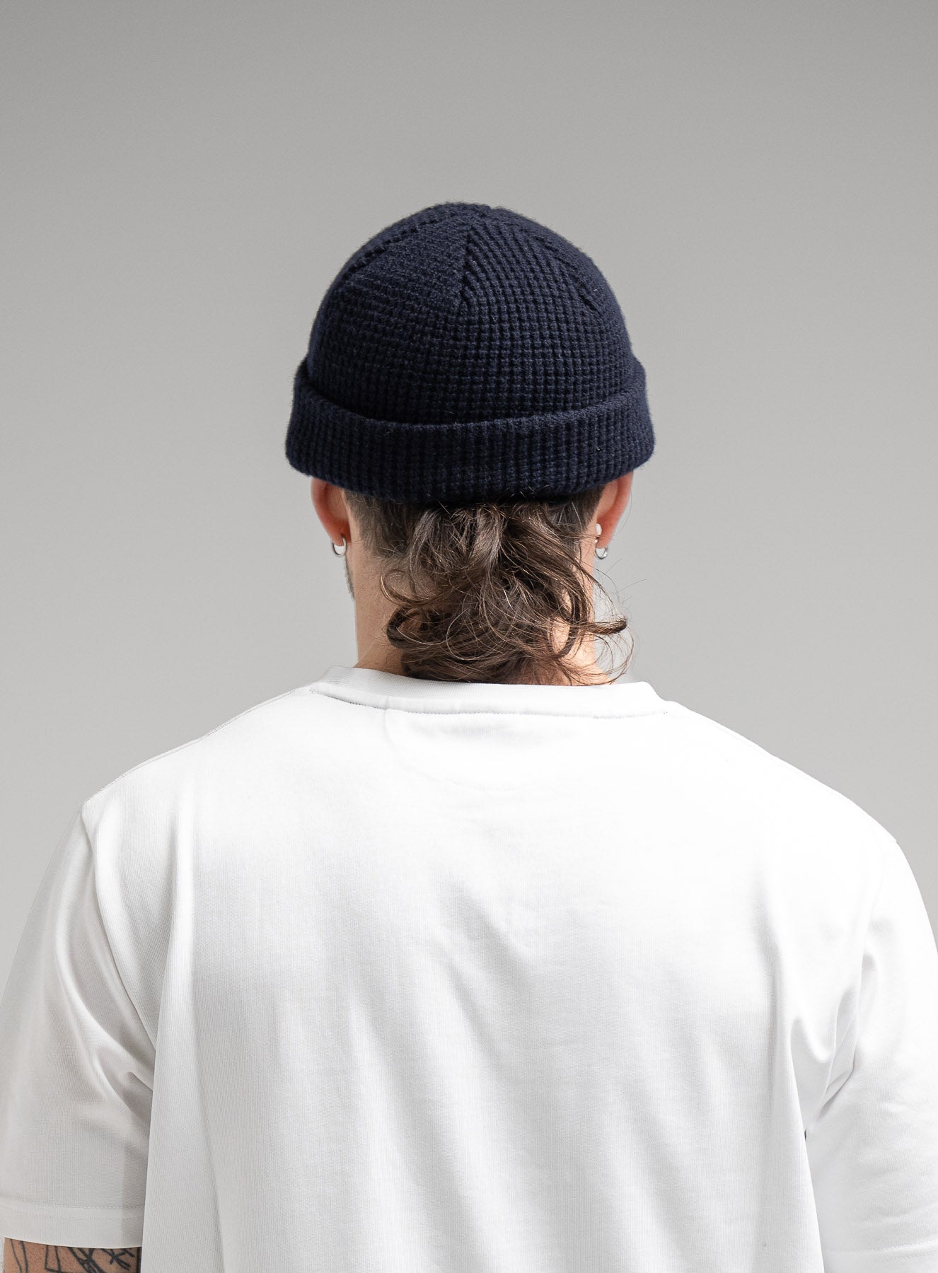 WAFFLE KNIT BEANIE